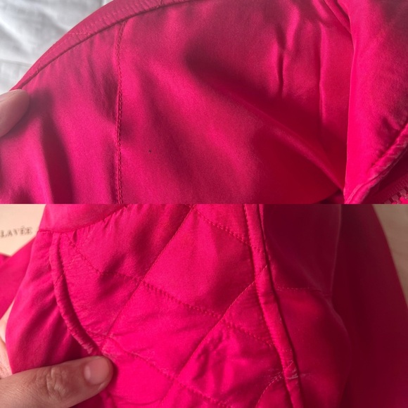 Vintage “Second Wind” Silk Fuchsia Tracksuit NWT Deadstock S - Picture 16 of 16